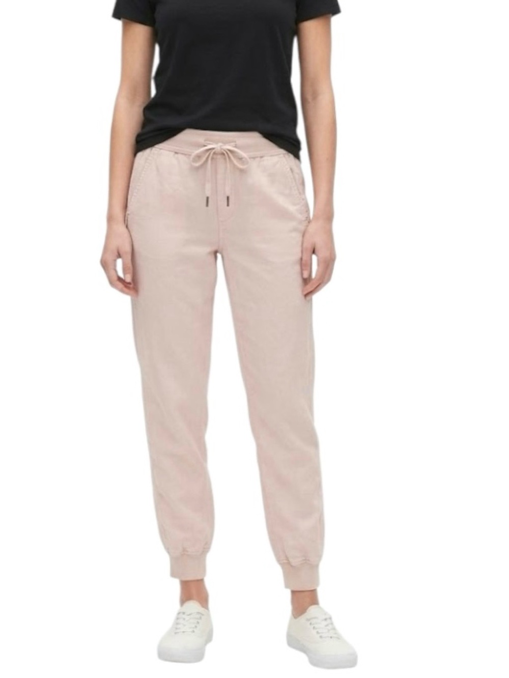 GAP Light Pink Joggers (Size: Medium)